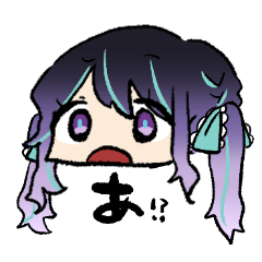 [LINEスタンプ] かわいい！ゆるっとまゆり