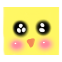 [LINEスタンプ] ふわもこ ぴーちゃん