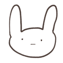 [LINEスタンプ] 喜怒哀楽なうさぎちゃん