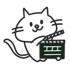 [LINEスタンプ] 映画好きのりにょ