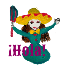 [LINEスタンプ] ¡Viva la vida！