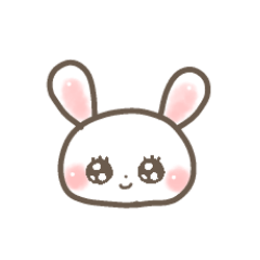 [LINEスタンプ] うさっき2号