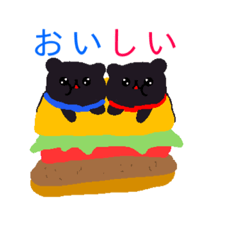 [LINEスタンプ] しばとくろのスタンプ