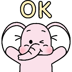 [LINEスタンプ] Baby elephant ブルミちゃんの日常