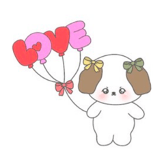 [LINEスタンプ] わんちゃんの可愛いスタンプ♡