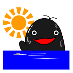 [LINEスタンプ] 海坊主のウミボー