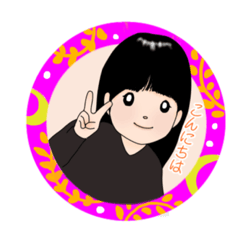 [LINEスタンプ] 黒髪ロングさん専用スタンプ