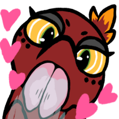 [LINEスタンプ] 日常感あるのミクロラプトルアキラ