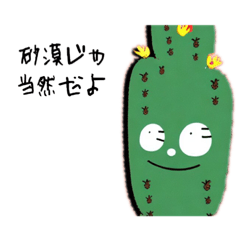 [LINEスタンプ] サボテンと仲間たち