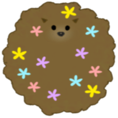 [LINEスタンプ] かわいい子犬 YJ （日本語）