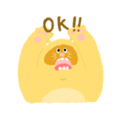 [LINEスタンプ] いたちねこさん