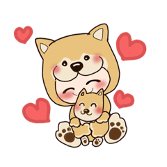 [LINEスタンプ] くるみとくるママ♡