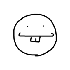 [LINEスタンプ] なんともいえん顔