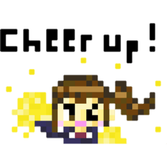 [LINEスタンプ] とっさの一言英語 JKさなこ国際派
