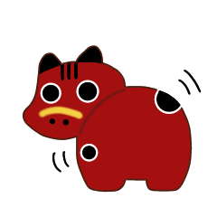 [LINEスタンプ] もふべこ〜of赤べこ☆日常生活スタンプ☆