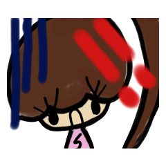 [LINEスタンプ] 乱暴なすず本 恋愛っていうか。。