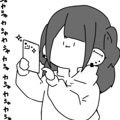 [LINEスタンプ] たぶん地雷系女子3