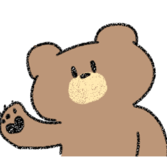 [LINEスタンプ] くまのまっちゃん