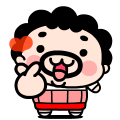 [LINEスタンプ] おやじママの毎日挨拶【動く！】