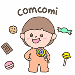 [LINEスタンプ] Comcomiの普通の日_revised ver