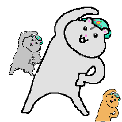 [LINEスタンプ] ハムスターいます7～金属と尊い日常～