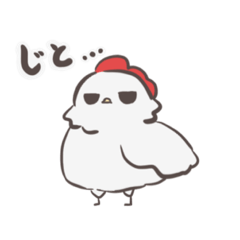 [LINEスタンプ] 鳥が申し立てるっ！