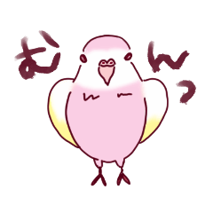 [LINEスタンプ] momoオリジナル鳥さんスタンプ①