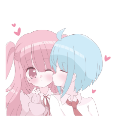 [LINEスタンプ] かおるくんとこはくちゃん。