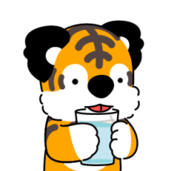 [LINEスタンプ] タイニータイガー、ホーチョ