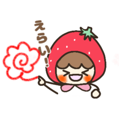 [LINEスタンプ] いちGOちゃん