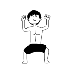 [LINEスタンプ] 岡田 1