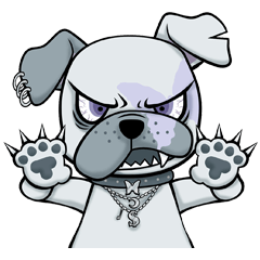 [LINEスタンプ] 武瑠の番犬 BURU