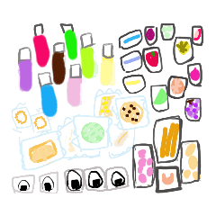 [LINEスタンプ] 乱暴なすず本 グラビア時代 ⑤