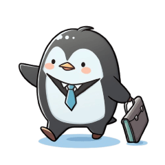 [LINEスタンプ] ペンギンさんの日課