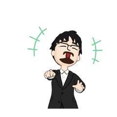 [LINEスタンプ] 加藤社長の日常