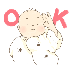 [LINEスタンプ] GOOD BOY IZUMI（赤ちゃん）のスタンプ