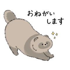 [LINEスタンプ] 毎日ごきげんたぬきちゃん2