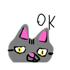 [LINEスタンプ] ねこのサムの画像（メイン）