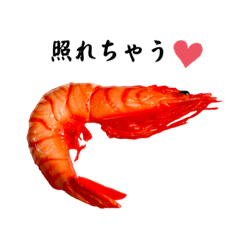 [LINEスタンプ] 【使える？】海老と愉快な仲間たち