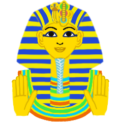 [LINEスタンプ] 動く古代エジプト ハッピーライフ(修正版)の画像（メイン）