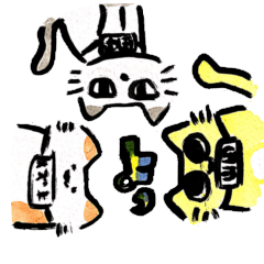 [LINEスタンプ] いっぱい使える社畜ねこたちのスタンプ