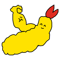 [LINEスタンプ] エビフリャイ