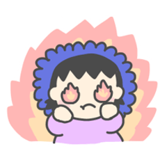 [LINEスタンプ] るりあざちゃん日常2