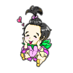 [LINEスタンプ] オシャレさくちゃん