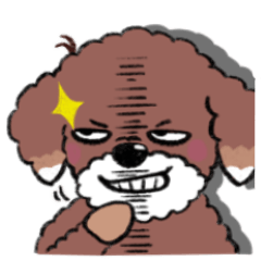 [LINEスタンプ] チョコすけっち⑦ 表情シリーズA