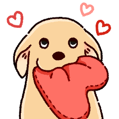 [LINEスタンプ] ラブラドールな日常