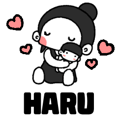 [LINEスタンプ] SOSOHARU-HARUのいろいろな感情表現の画像（メイン）