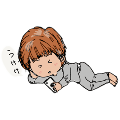 [LINEスタンプ] ピザむすめ