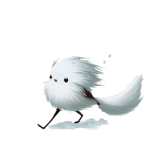 [LINEスタンプ] Snow Fairy "Shimaenaga"