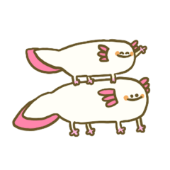 [LINEスタンプ] ウーパーなおもちくん